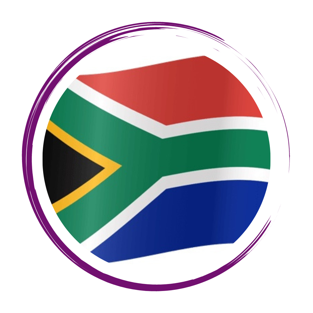 Round SA Flag